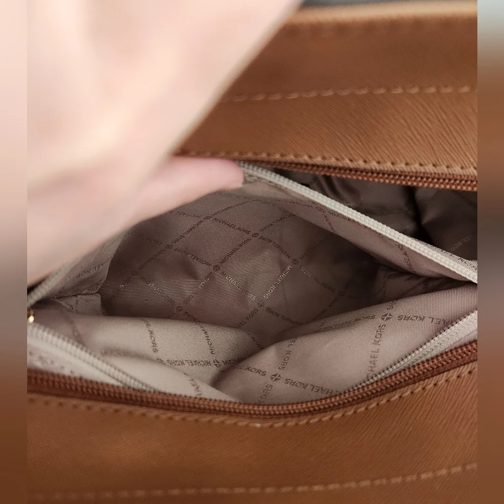 Michael Kors Saffiano Leather Bag - Picture 9 of 10